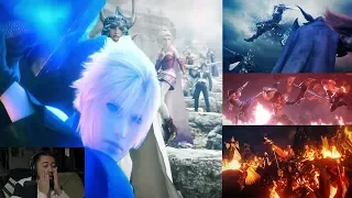 ULTIMATE FINAL FANTASY FANSERVICE!!! Final Fantasy Dissidia NT Cinematic REACTION