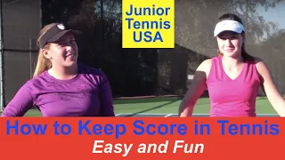 How to keep score in tennis.