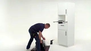 Electrolux   How to install Built in Coffee Machine Column Demonstration