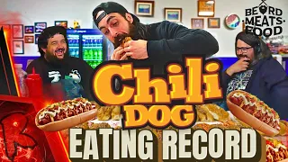 TRYING TO BREAK A 12 YEAR CHILLI HOT DOG RECORD IN SOUTH CAROLINA @Beardmeatsfood | RENEGADES REACT