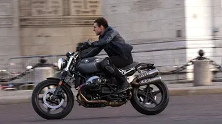 Tom Cruise in BMW R nineT Scrambler /Mission Impossible Fallout 2018