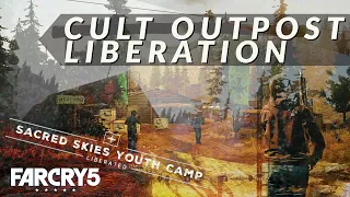 SACRED SKIES YOUTH CAMP - CULT OUTPOST LIBERATION(FAR CRY 5)