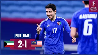 LIVE | AFC U23 Asian Cup Qatar 2024™ | Group D | Kuwait vs Malaysia