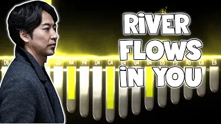 River Flows In You - Yiruma | Kalimba Visual Tutorial Easy