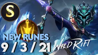 WILD RIFT ASHE IS BROKEN NEW RUNES LETHAL TEMPO❗️GAMEPLAY SEASON 5