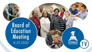 KCKPS Board of Education Meeting 8.25.20