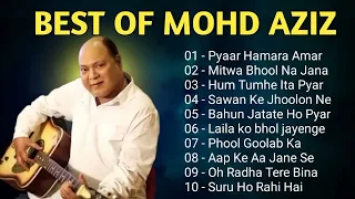 Mohammad Aziz Ke Dard Bhare Nagme   Hits of Mohammad Aziz   Sad Song   old songs hits hindi 90s