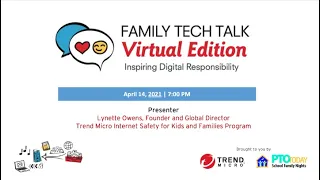 Family Tech Talk Night USA – April 27, 2021