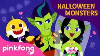 Halloween Mermaid Wedding | Halloween Songs | Baby Shark Halloween | Pinkfong Songs for Children