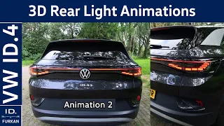 3D Rearlight Animations | VW ID.4 1st Max