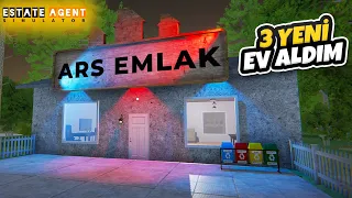 Evleri Günlük Kiraya Verdim / YENİ GÜNCELLEME !!! Estate Agent Simulator