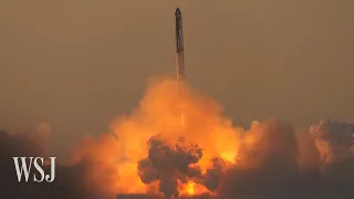 Watch: SpaceX Starship Test Flight Ends in Explosion on Second Try | WSJ