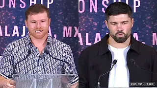 THE FULL CANELO ALVAREZ VS JOHN RYDER PRESS CONFERENCE FOR CANELO'S GUADALAJARA MEXICO COMEBACK