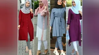 Muslim Girls Tops Designs With Hijab Style||Dress Collection||Revamp it
