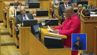 CIC Julius Malema responds to The President's State of the Nation Address