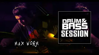 Max Worm // Lockdown #DrumandBass Session || Vinyl Nasa Deep Uplifting Neuro Drum and Bass mix