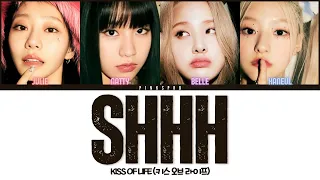 KISS OF LIFE (키스 오브 라이프) Shhh (쉿) [Color Coded Lyrics | Rom | Han | Eng]