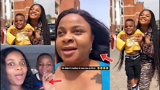 EMOTIONAL MOMENT Actress Bimbo Ademoye SURPRISED Her NEPHEW At School (She Cried)