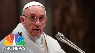 Pope Francis Leads Christmas Eve Midnight Mass From The Vatican | NBC News