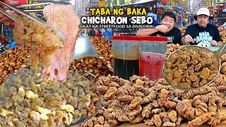 CHICHARON SEBO at TABA ng BAKA! Niluto sa sariling MANTIKA! | Divisoria Street Food