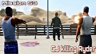 CJ KILLING RYDER - GTA San Andreas Mission #53 | PIER 69 | YOUR GAMER