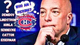 Who Might the 5th Pick Be? - A Talking Habs Poem