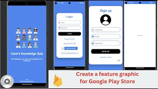 How To Create Android App Feature Graphic For Google Play Store | Google Play Console. Extra credit!