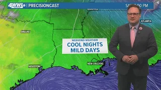 Weather: Less humid air returns for the weekend