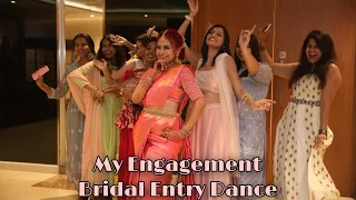 My Engagement bridal entry dance 💃🏼 | Bride and bridesmaids dance | Tum tum,Main chali main chali