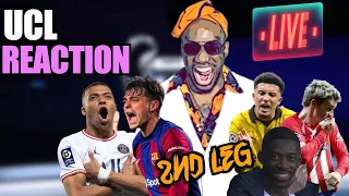 Barcelona vs. PSG | Dortmund vs. Atletico Madrid LIVE REACTION | ARAUJO | MBAPPE | SABITZER