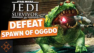 Star Wars Jedi: Survivor - How To Beat The Spawn Of Oggdo (And Get The Poncho!)