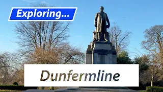 Dunfermline, Fife, Scotland, A Drive Through.