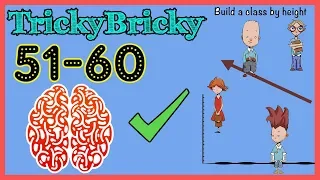 TrickyBricky Level 51 52 53 54 55 56 57 58 59 60 Solution Walkthrough