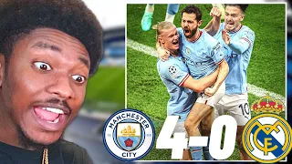 Man City 4-0 Real Madrid LIVE REACTION | Madrid got EXPOSED! 🤣