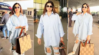 Shamita Shetty Leaving For Delhi Spotted At Airport 😍🔥