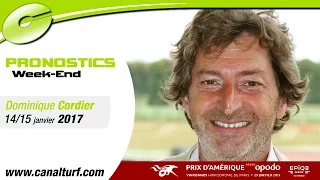 Pronostics WE Prix de Belgique et courses pmu du 14 et 15 janvier 2017 - Dominique Cordier