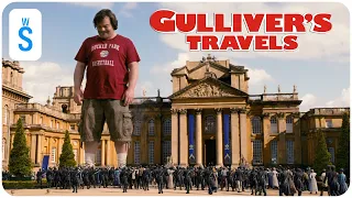 Gulliver's Travels (2010) | Scene: Gulliver saves King Theodore from a fire