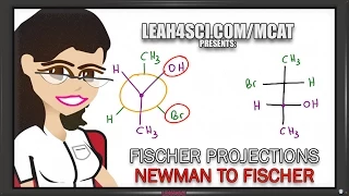 Converting Newman to Fischer Projections (vid 4 of 5)