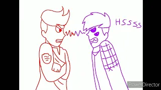 prinxiety basically- Thomas sanders sides animatic (warning- smooching)