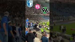 Ausschreitungen 1.FC Magdeburg vs Hannover 96 #shorts #fcm #h96