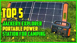 TOP 5: Best Jackery Explorer Portable Power Station for Camping 2023