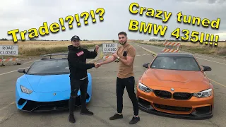 Did we trade our Performante for a CRAZY Modded 435I!?!?!?