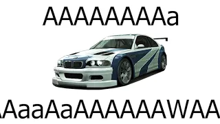 "you are not an bmw m3 gtr"