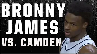 Bronny James & Sierra Canyon fall to Camden | High School Basketball Highlights
