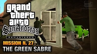 GTA San Andreas Remastered - Mission #27 - The Green Sabre (Xbox 360 / PS3)