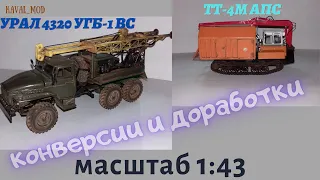 Конверсии Урал 4320 УГБ-1ВС, ТТ-4М АПС