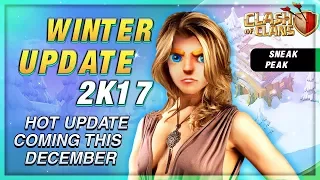 👌😱ALL NEW UPDATE || December, Winter, Christmas Update Sneak Peak th 12 || clash of clan