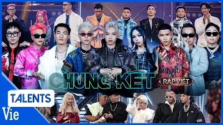 TOP 25 RAPPER bước vào chung kết 3 Mùa Rap Việt cực đỉnh - Full 25 live stage SOLO triệu views