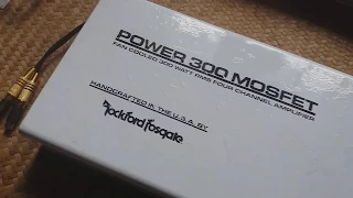 Old School Rockford Fosgate Power 300 Mosfet White