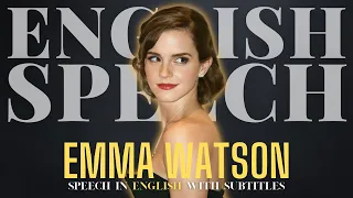 ENGLISH SPEECH | EMMA WATSON: Gender Equality Speech (English Subtitles)